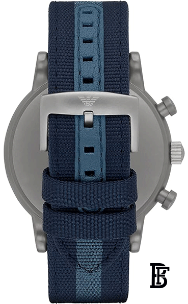 EMPORIO ARMANI Men's Fabric Analog Watch AR1949 image 3