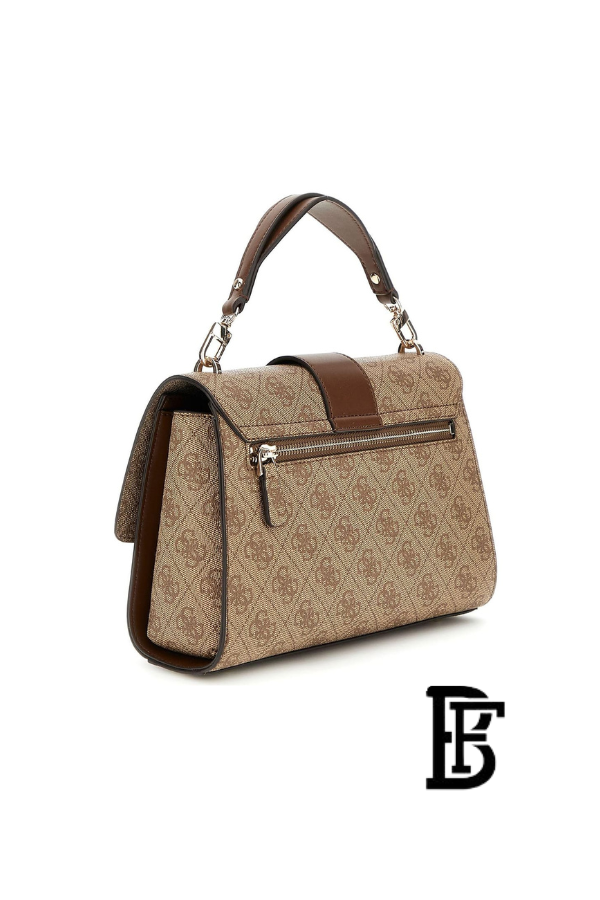 Guess brown Women Shoulder Bag Hwsg9500200 Lgw  – Elegant Everyday Shoulder Bag image 5