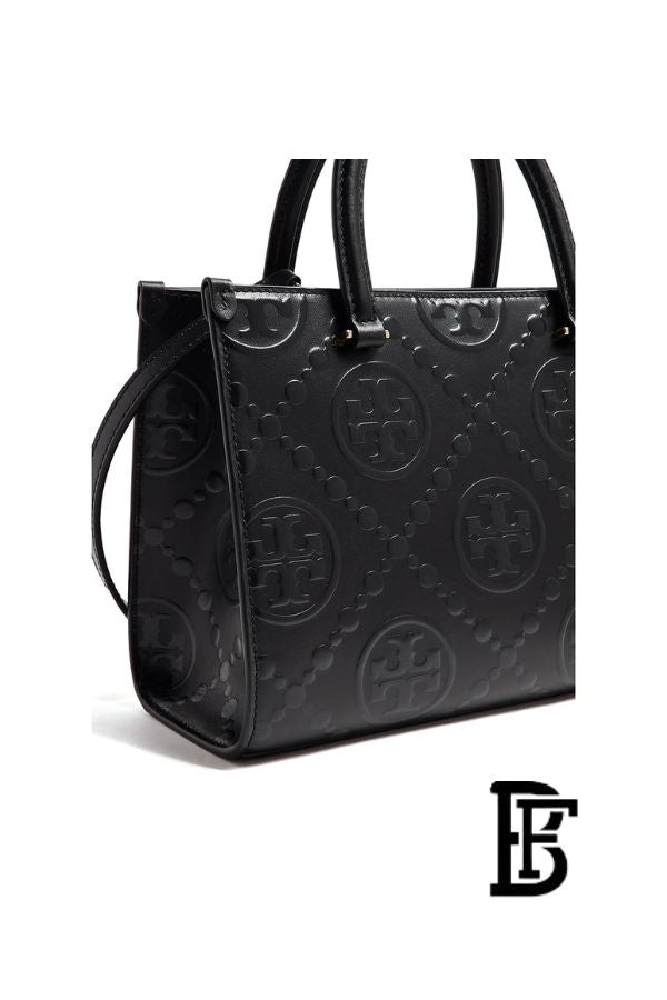 Tory Burch Black Leather Women Handbag 162013 001 – Elegant Everyday Shoulder Bag image 7