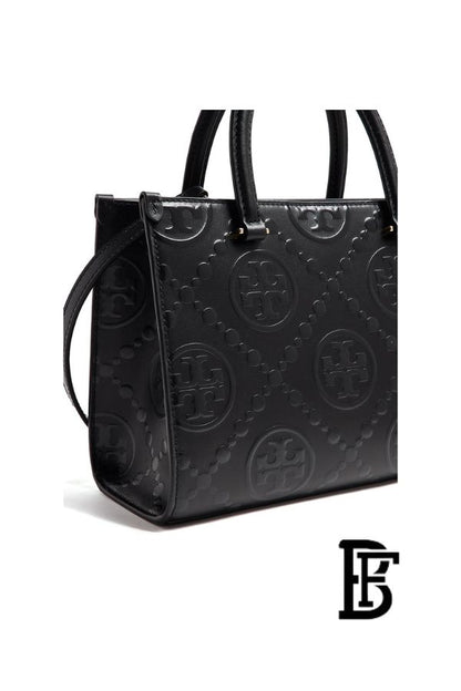 Tory Burch Black Leather Women Handbag 162013 001 – Elegant Everyday Shoulder Bag image 7