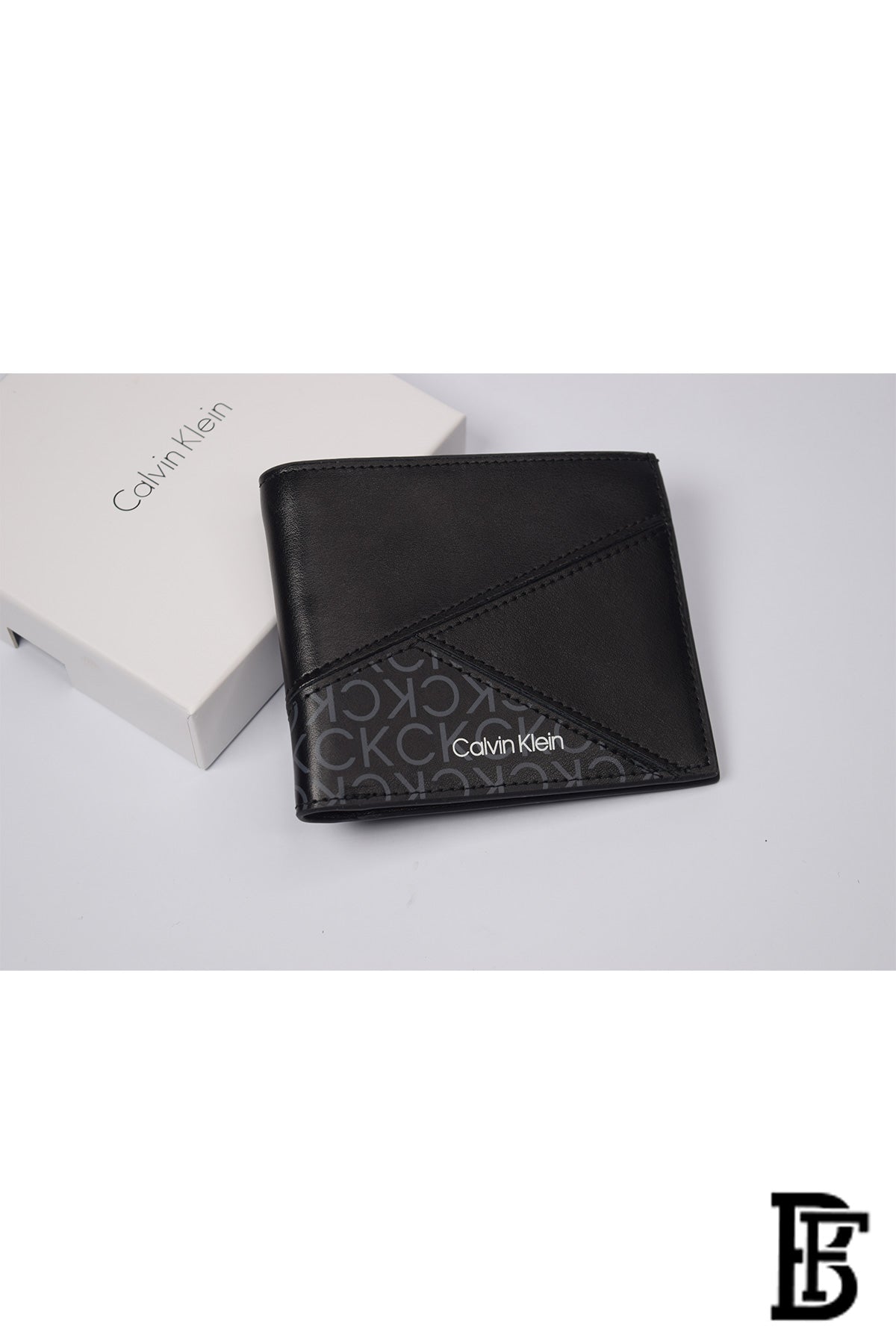 Calvin Klein Wallet for Men, Leather, Black image 0