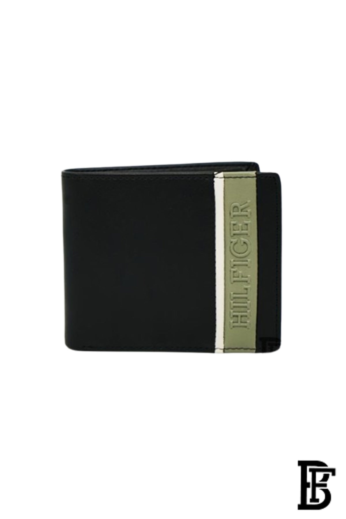 Leather Coin And Credit Card Wallet BLACK- LEATHER image 2