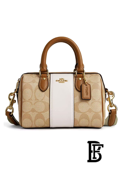 Coach Beige  Women Shoulder Bag Cr243  – Elegant Everyday Shoulder Bag image 0
