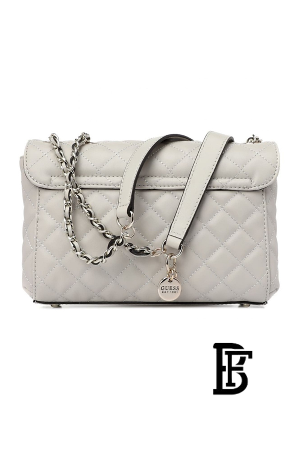 Guess Grey  Women Shoulder Bag Hwvg7970210 Gry  – Elegant Everyday Shoulder Bag image 6