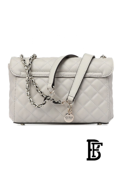 Guess Grey  Women Shoulder Bag Hwvg7970210 Gry  – Elegant Everyday Shoulder Bag image 6