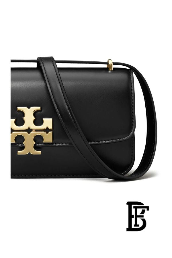 Tory Burch Black Leather Women Handbag 158734 001 – Elegant Everyday Shoulder Bag image 5