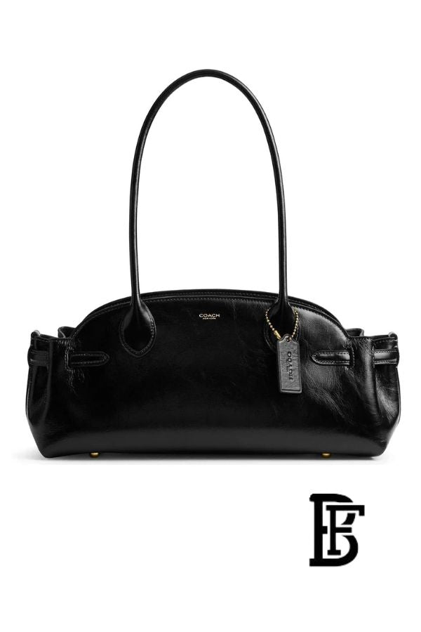 Coach Black Women Shoulder Bag Ccm57 – Elegant Everyday Shoulder Bag image 0