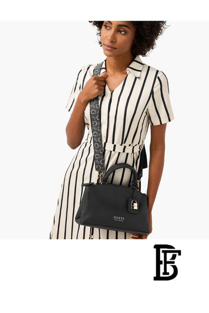 Guess Black Women Shoulder Bag Sa917706 – Elegant Everyday Shoulder Bag image 12