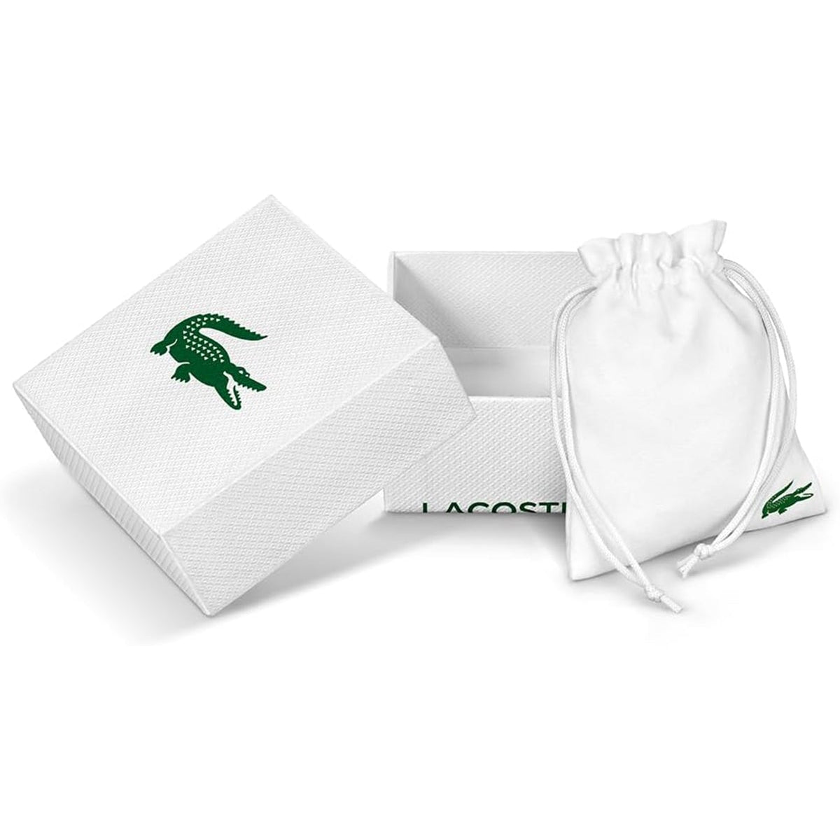 Lacoste Men's METROPOLE Collection Link Bracelet Embellished with Petit Piqué Pattern image 4