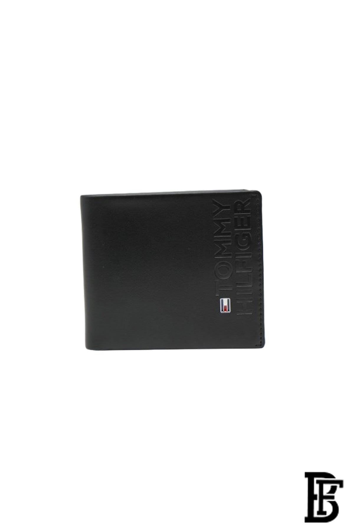 Leather Coin And Credit Card Wallet BLACK- LEATHER image 2