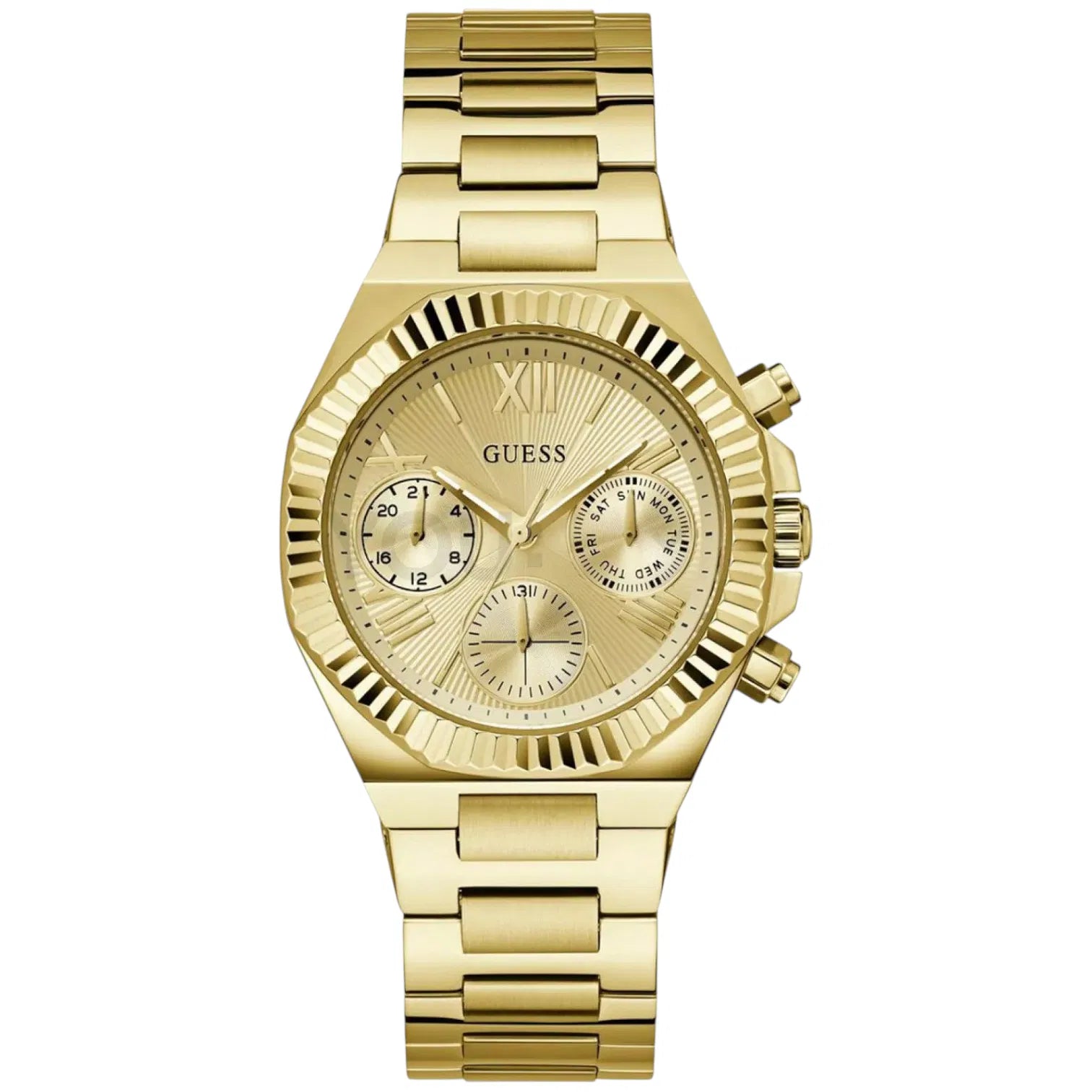 Guess Equality GW0769L2 gold-tone stainless steel multifunction watch for women image 2
