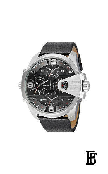DIESEL Men's Uber Chief Water Resistant Chronograph Watch DZ7376 + Gift perfume Tester 30 ml image 2