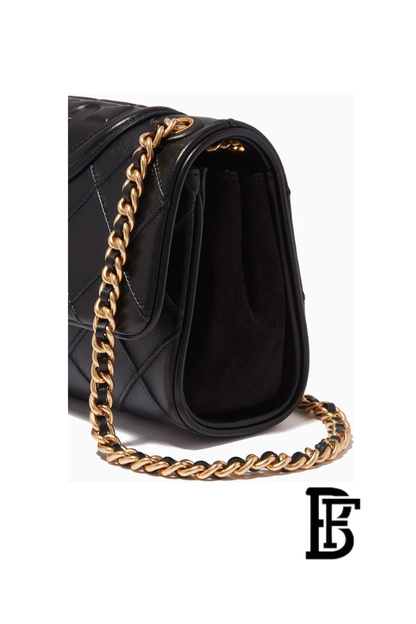 Tory Burch Black Leather Women Handbag 139060 001 – Elegant Everyday Shoulder Bag image 8