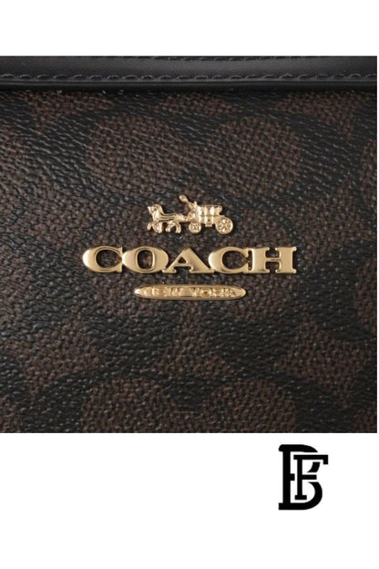 Coach Black Women Shoulder Bag Cv961 – Elegant Everyday Shoulder Bag image 7