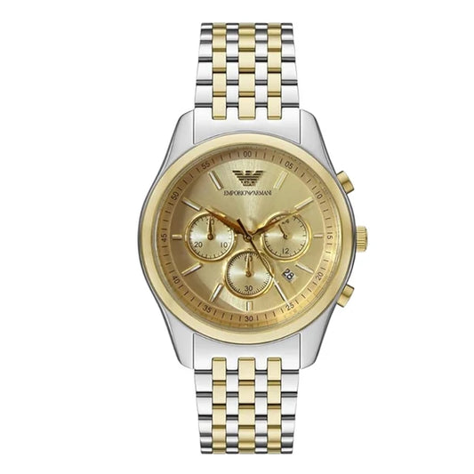 Emporio Armani Quartz Gold Dial Men’s Watch AR11603