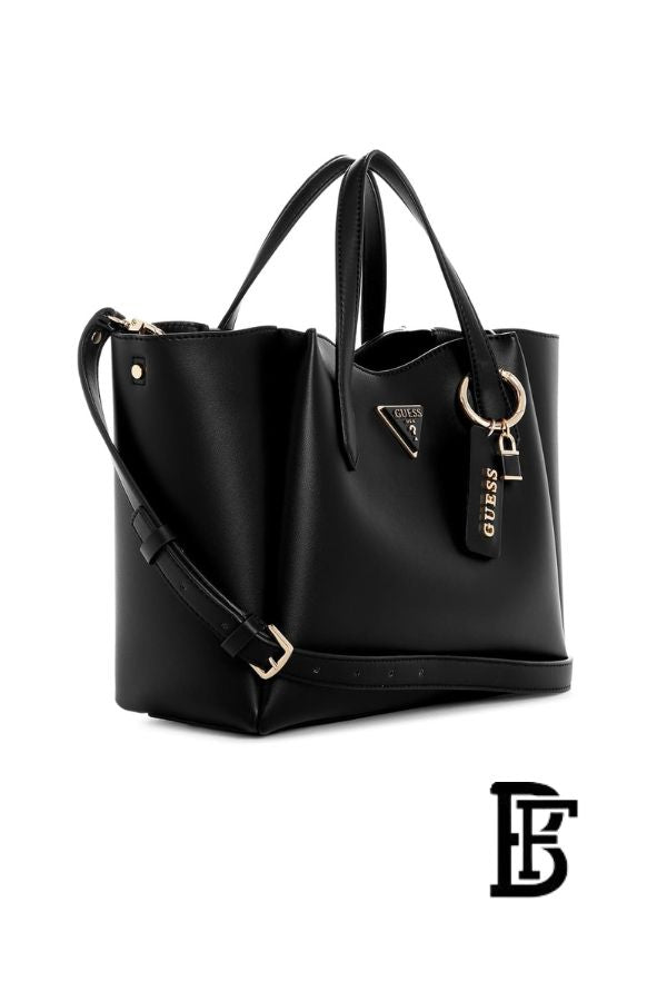 Guess Black Women Shoulder Bag Hwvg9309060 – Elegant Everyday Shoulder Bag image 6