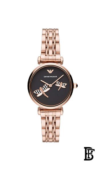 EMPORIO ARMANI Women's Metal Analog Wrist Watch AR11206 + Gift perfume Tester 30 ml image 2
