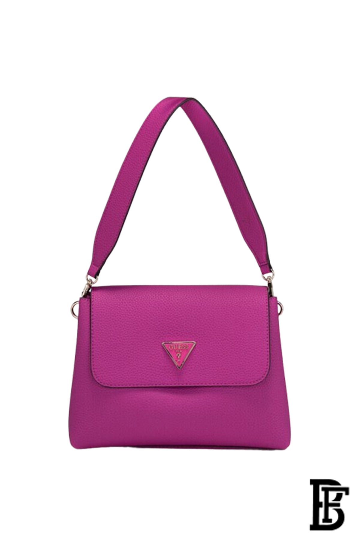 Shoulder bag with triangular logo image 0