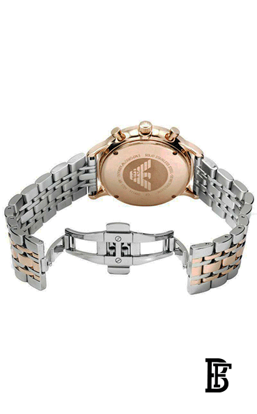 EMPORIO ARMANI Men's Stainless Steel Chronograph Buckle Watch AR1721 image 3