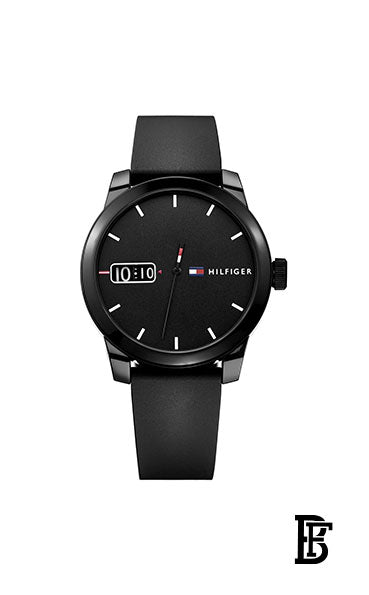tommy hilfiger Men's Water Resistant Silicone Analog Watch 1791382 image 1