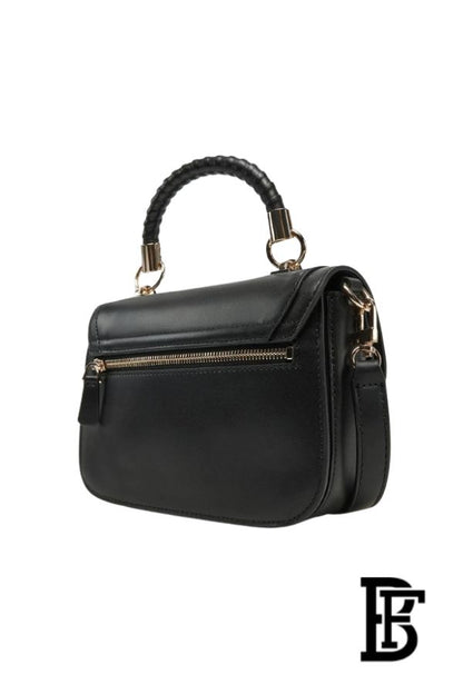 Guess Orlina Top Handle Flap Women’s Handbag – Black image 2