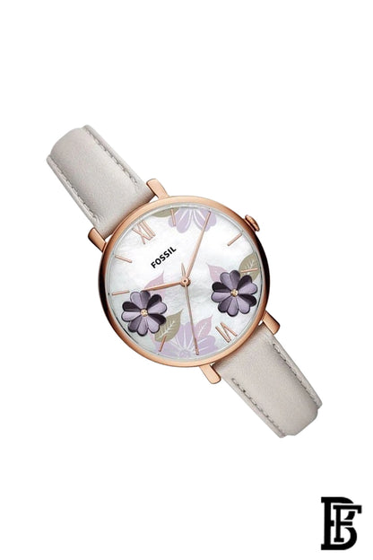 FOSSILWomen's Jacqueline Analog Leather Strap Watch ES4672 image 2