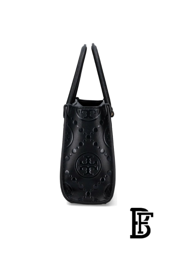 Tory Burch Black Leather Women Handbag 164641 001 – Elegant Everyday Shoulder Bag image 5