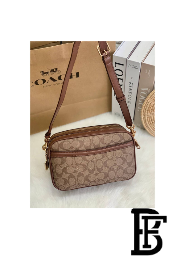 Coach Tan Brown Women Crossbody Bag 68168– Elegant Everyday Crossbody Bag image 7