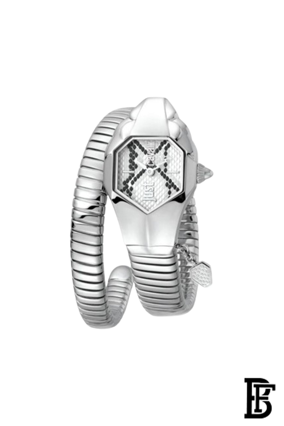 Just Cavalli JC DNA Septagon Silver Dial Ladies Watch image 0
