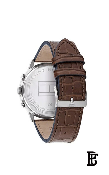 TOMMY HILFIGER Men's Leather Analog Wrist Watch 1710436 image 3