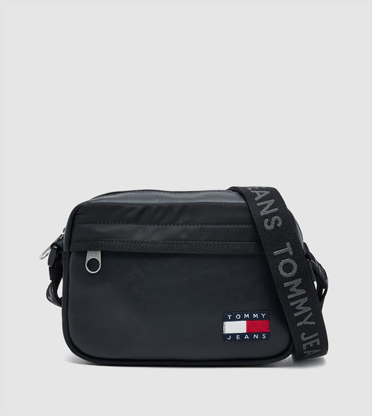 TOMMY HILFIGER BLACK MEN CROSSBAG