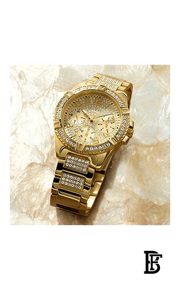 GUESSWomen's Water Resistant Analog Watch W1156L2 image 1