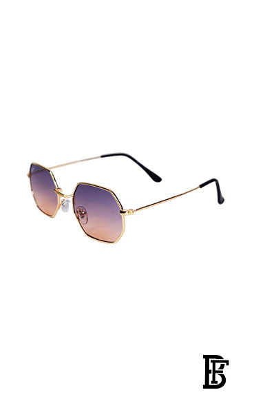 Generic unisex octagon sunglasses inspired by Rayban sn025 image 3