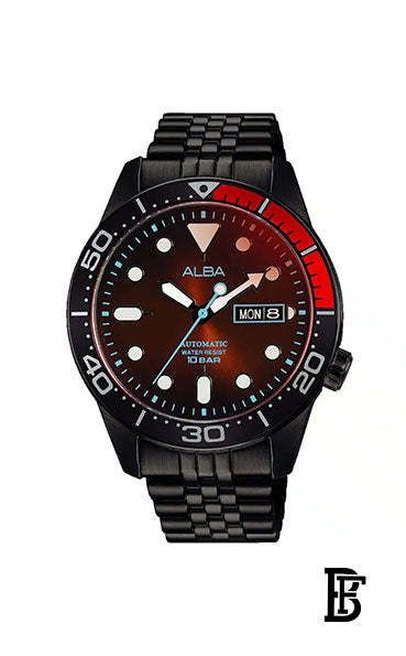 Alba AL4209X Men's Stainless Steel Automatic Analog Wrist Watch   Warranty from Elaraby Group image 1