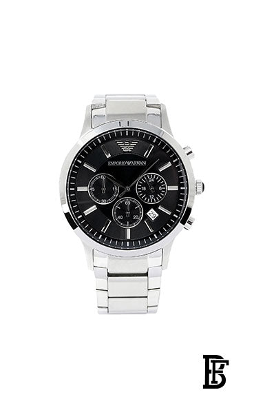 EMPORIO ARMANI Men's Stainless Steel Analog Watch AR2434 + Gift perfume Tester 30 ml image 2
