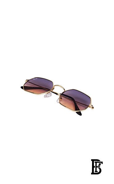 Generic unisex octagon sunglasses inspired by Rayban sn025 image 4
