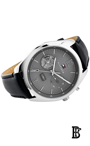 TOMMY HILFIGER Men's Water Resistant Leather Analog Watch 1791548 image 2