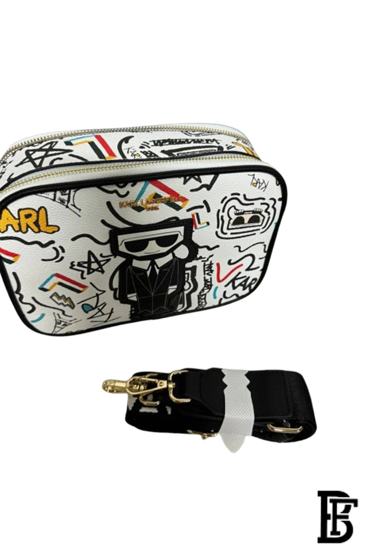 Karl Lagerfeld Paris Maybelle Camera Crossbody Bag for Women BAG0090 image 3
