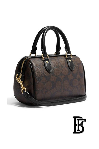Coach Black Women Shoulder Bag Cv961 – Elegant Everyday Shoulder Bag image 3