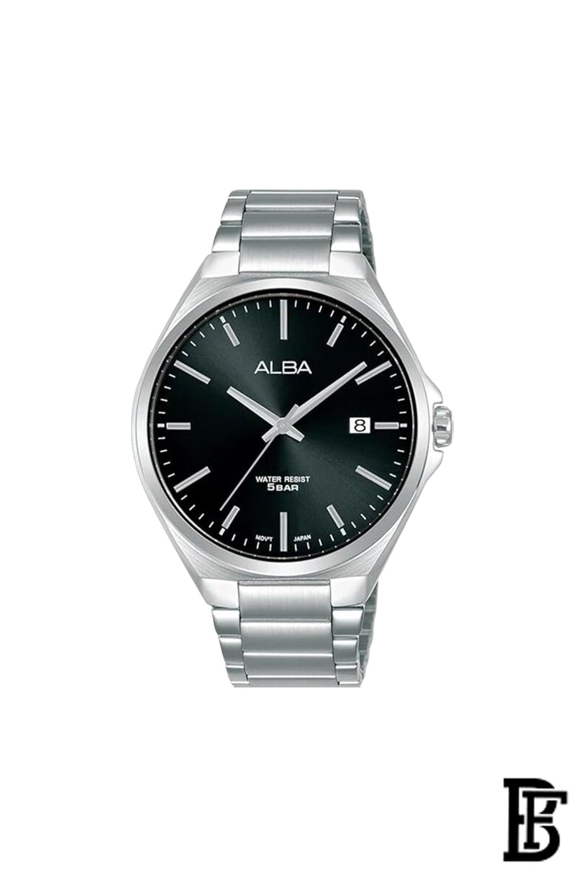 Alba AS9P89X Men's Stainless steel Quartz Analog Wrist Watch Warranty from Elaraby Group image 0