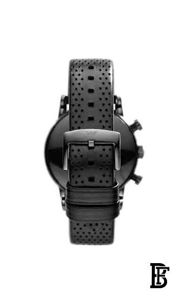 EMPORIO ARMANI Men's Classic Chronograph Watch AR1737 - 41 mm - Black image 3