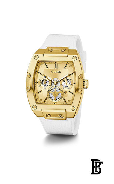 GUESS Mens White Gold Tone GW0202G6 image 0