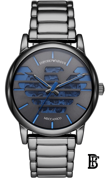 EMPORIO ARMANI Men's Stainless Steel Clasp Analog Watch AR60029 Automatic image 0