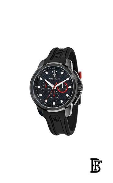 MASERATI Men's Silicone Analog Watch R8851123007 image 4