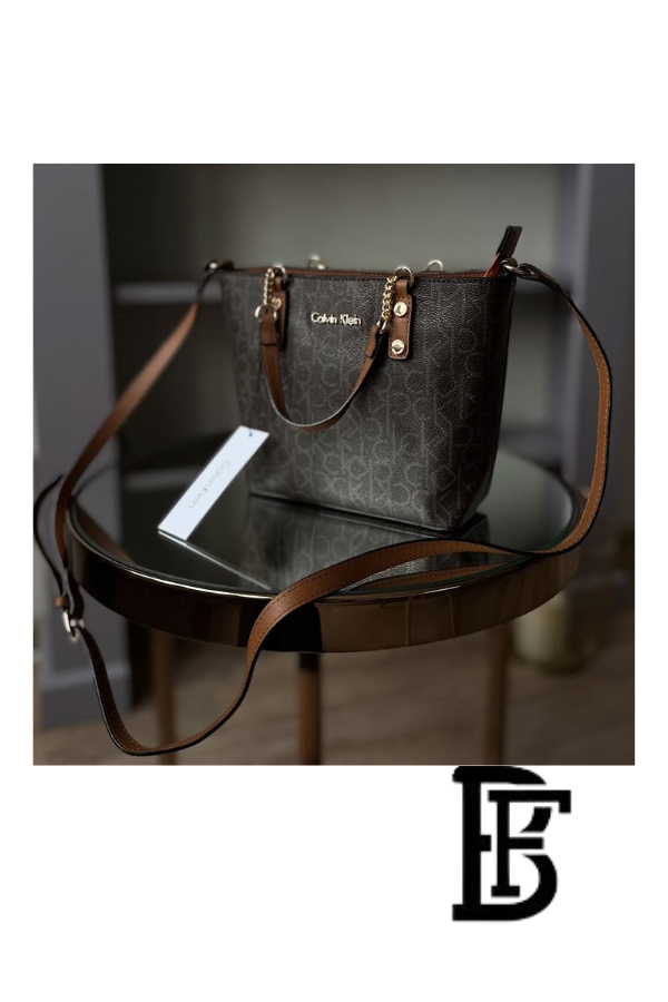 Calvin Klein Brown Women Shoulder Bag – Elegant Everyday Shoulder Bag image 1