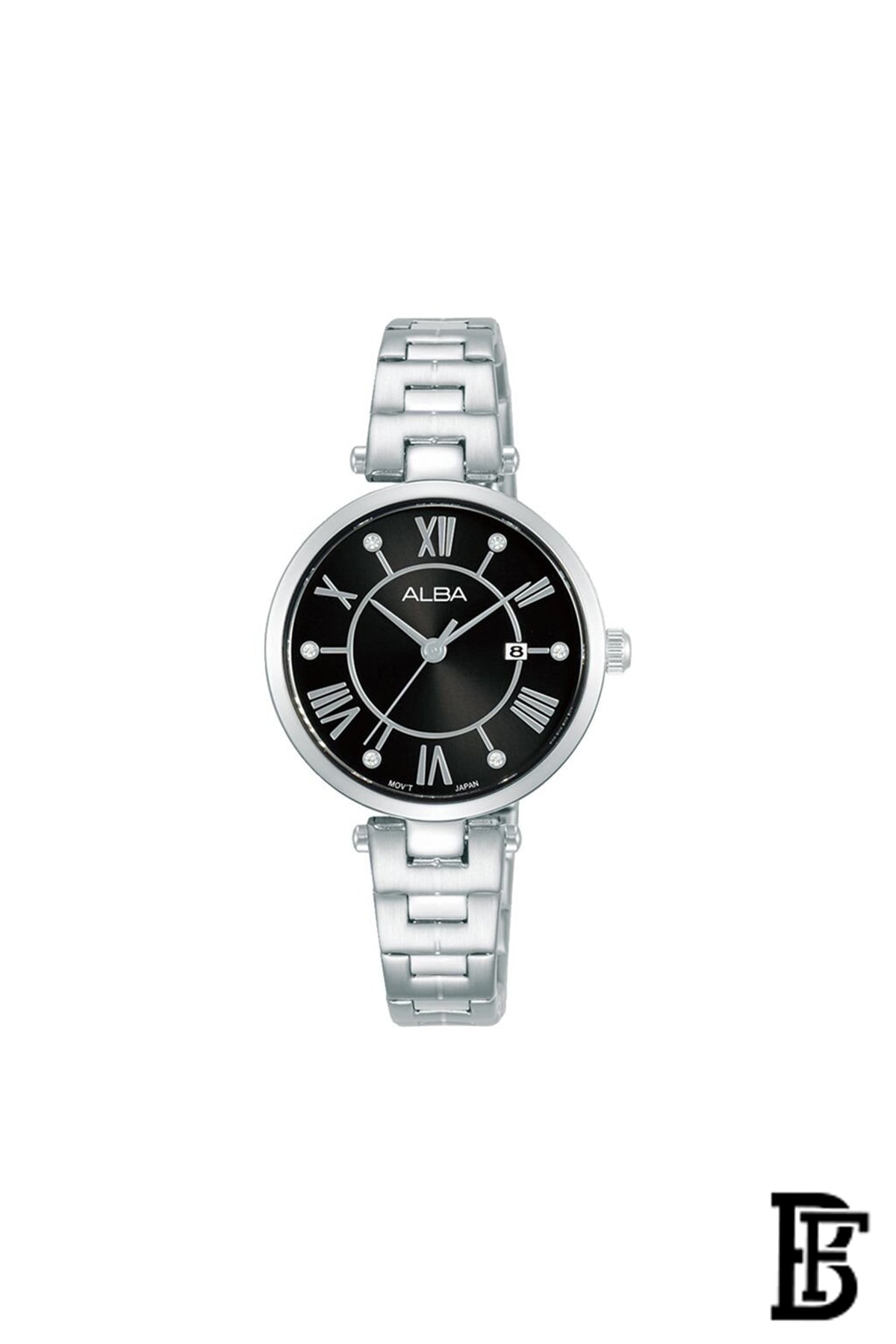 Alba AH7AP1X Women's  Stainless steel Quartz Analog Wrist Watch  + Gift perfume tester 30 ml Warranty from Elaraby Group image 2