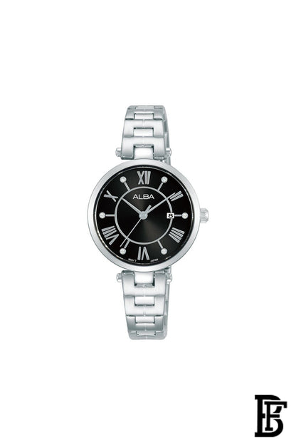 Alba AH7AP1X Women's  Stainless steel Quartz Analog Wrist Watch  + Gift perfume tester 30 ml Warranty from Elaraby Group image 2