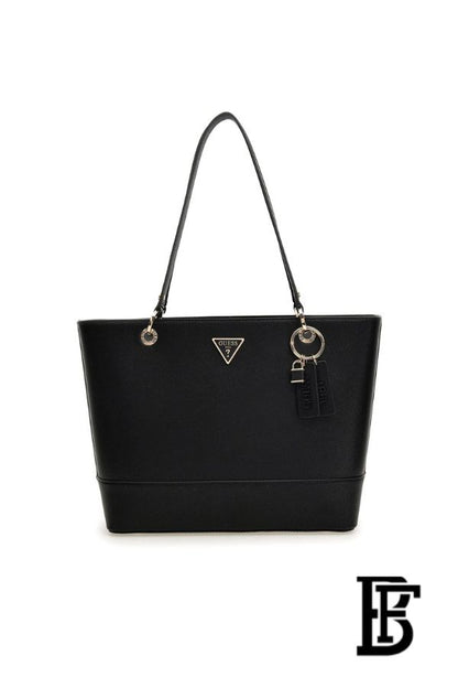 Guess Noelle Elite Women’s Tote Bag – Black Shopper Bag, One Size image 1