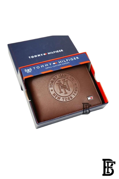 Tommy Hilfiger Men Leather Global Coin Wallet - Brown image 0
