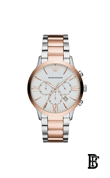 EMPORIO ARMANI Men's Giovanni Water Resistant Chronograph Watch AR11209 image 1